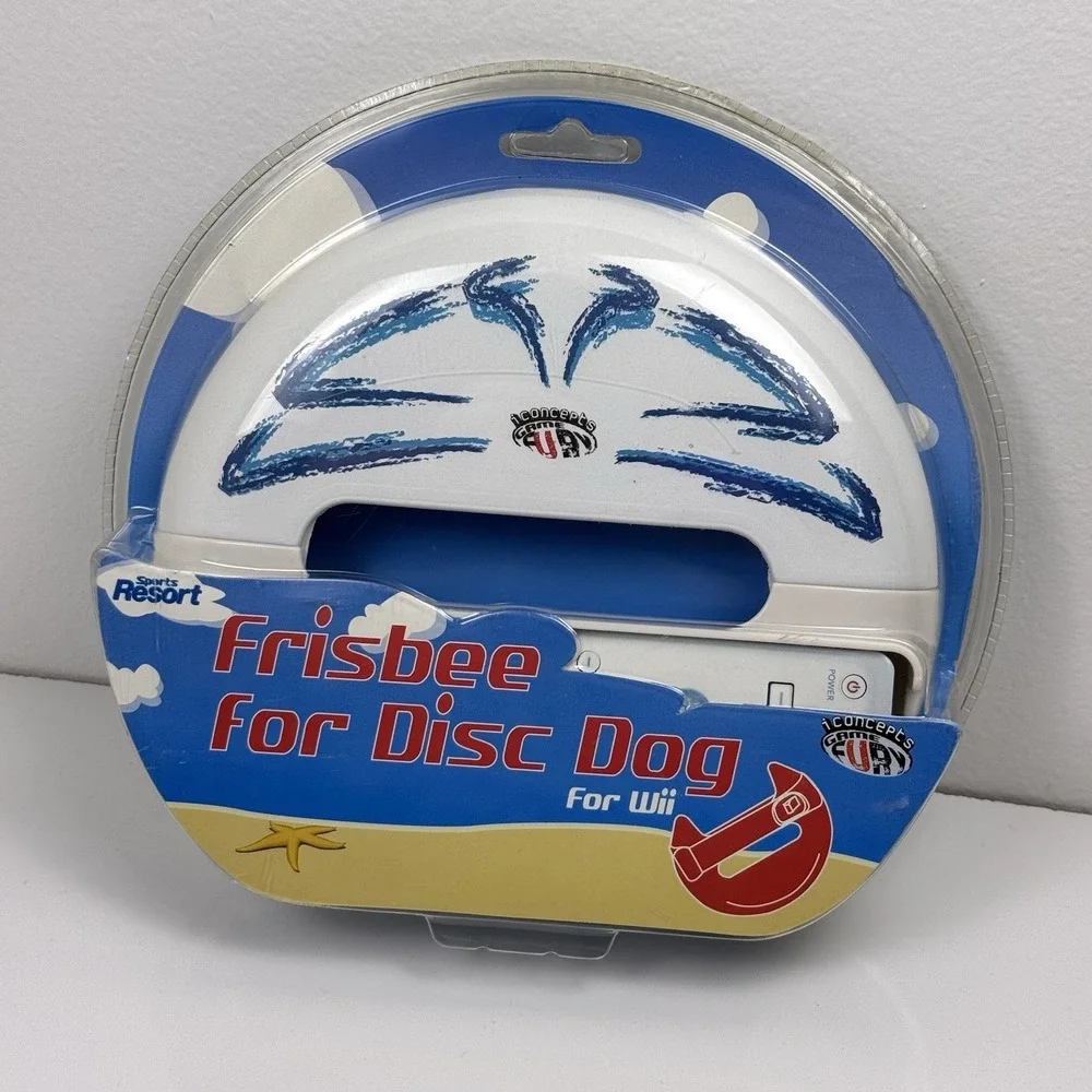 Wii Sports Resort Frisbee For Disc Dog For Wii iConcepts Game Fury